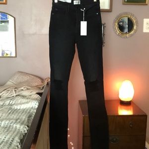 Cotton Citizen High Split Jeans